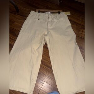 Michael Kors Selma Crop wide leg michael jeans